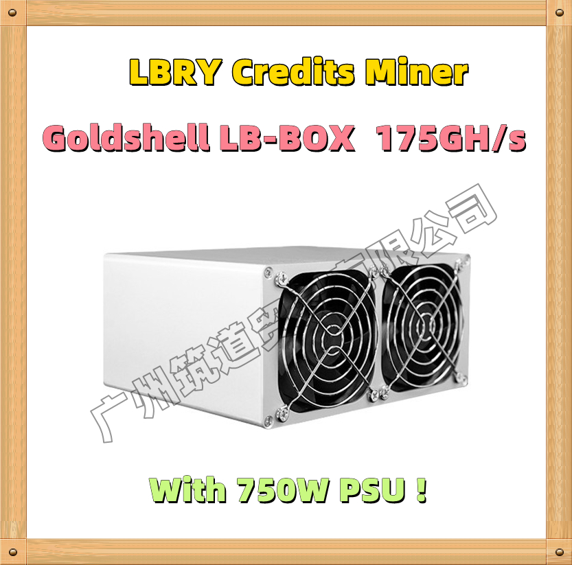   Goldshell LB-BOX LBRY ũts  LBRY - Contect Freedom 175GH/s  5% | 162W  5% | 0.92W   ġִ 750 W/G